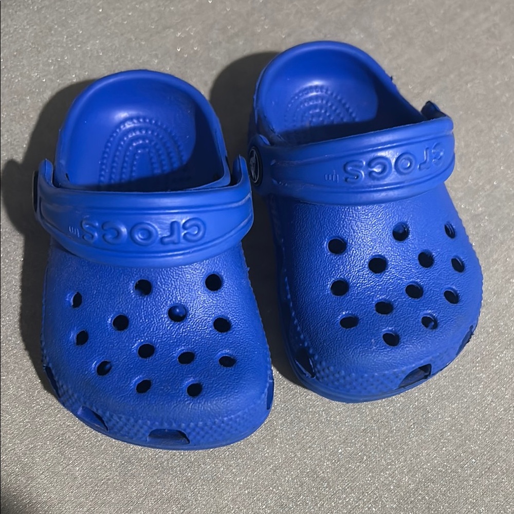 Crocs Kids Blue Clogs